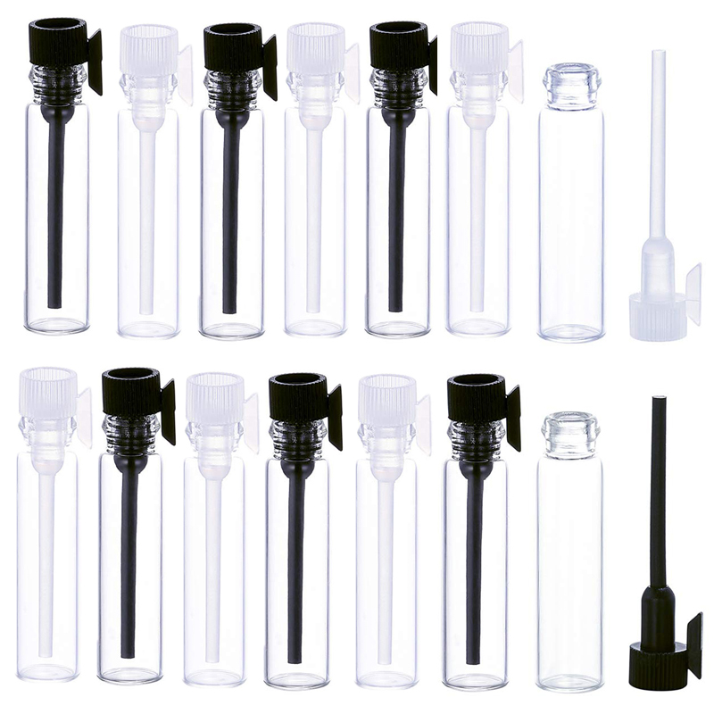 Perfume Fragrance Lab - 50Pcs 1ml/2ml/3ml Empty Mini Glass Perfume
