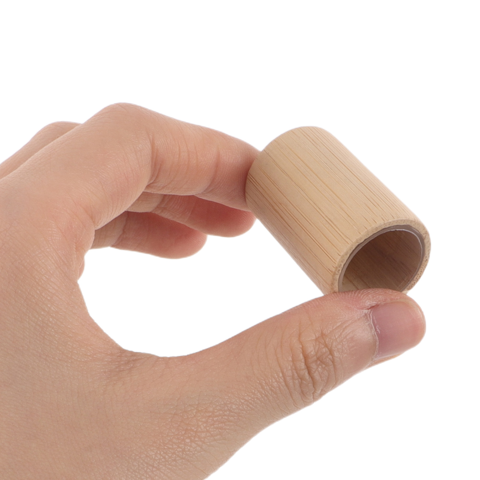 Perfume Fragrance Enhancer - 10Pcs Wood Perfume Bottle Cap Bamboo