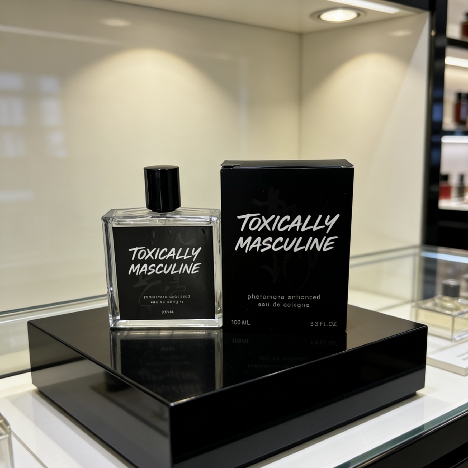 Perfume Fragrance Enhancer - Toxically Masculine men's perfume, 100ml cologne,