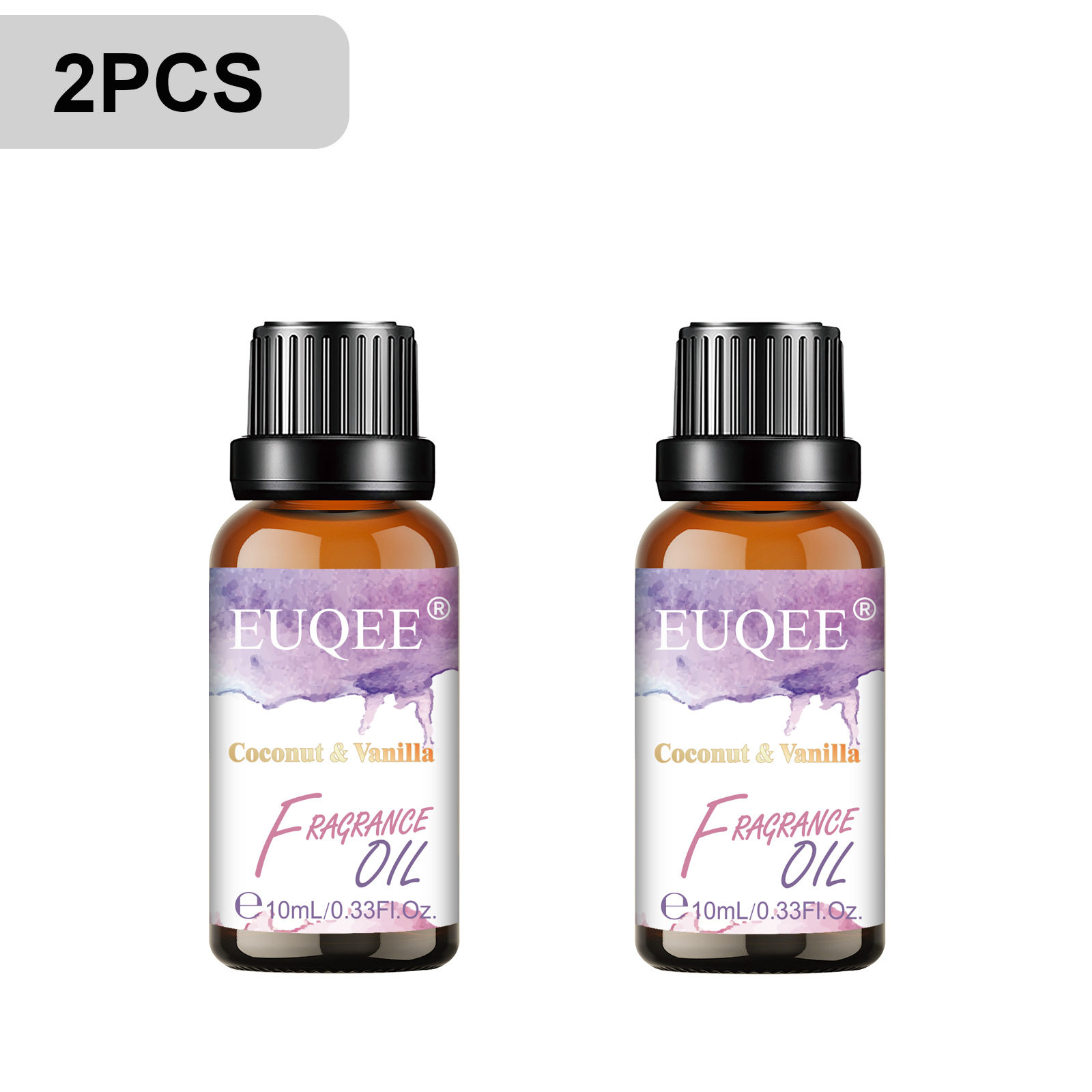 Musk White Oil - EUQEE 2 Bottles 10ml Aromatherapy Fragrance