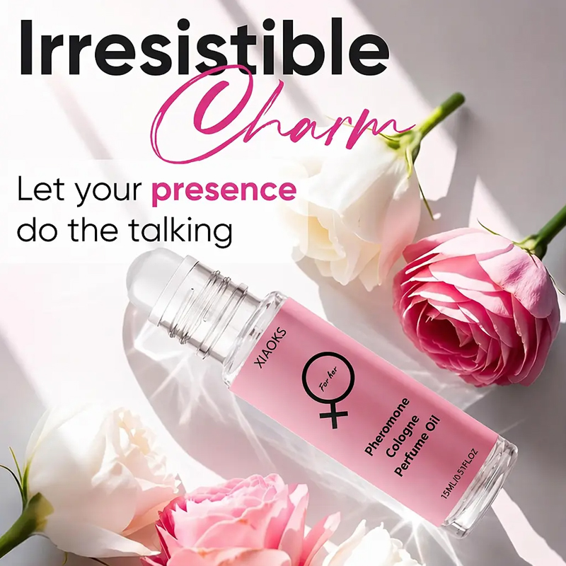 Perfume Fragrance Enhancer - Women's Pheromone Perfume, Roll-On Style with