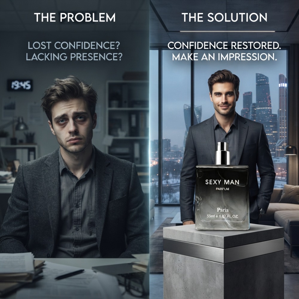55ML Sexy Man Perfume Long-las - Perfume Fragrance Enhancer recension och pris