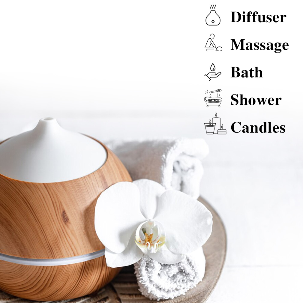 PHATOIL 9pcs 10ml Fragrance Oi - Musk White Oil recension och pris