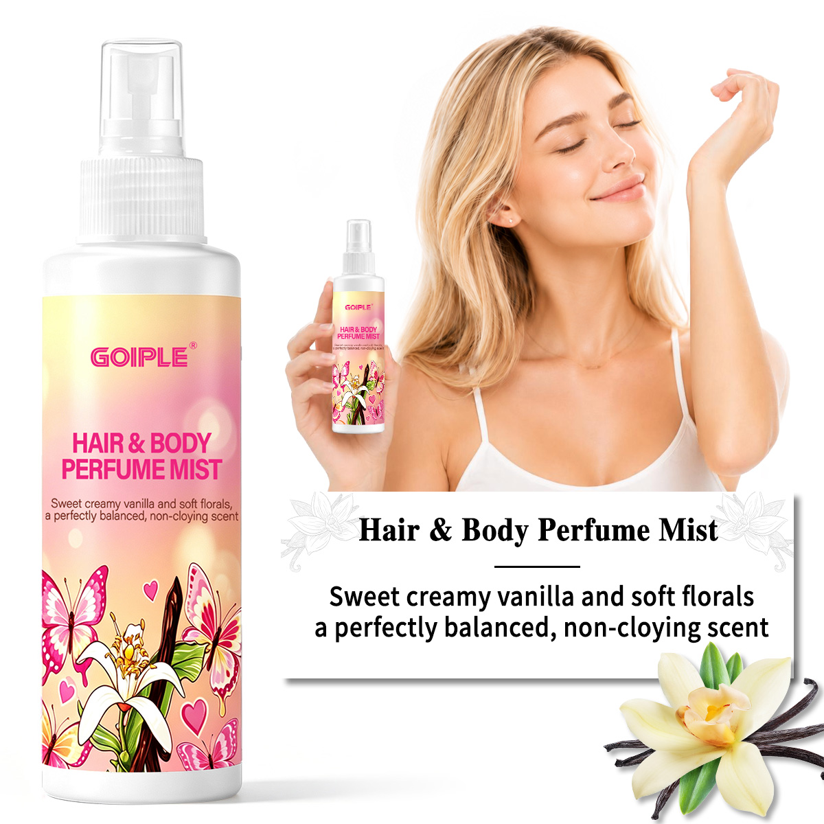 Hair & Body Perfume Mist Body  - Perfume Fragrance Mist recension och pris