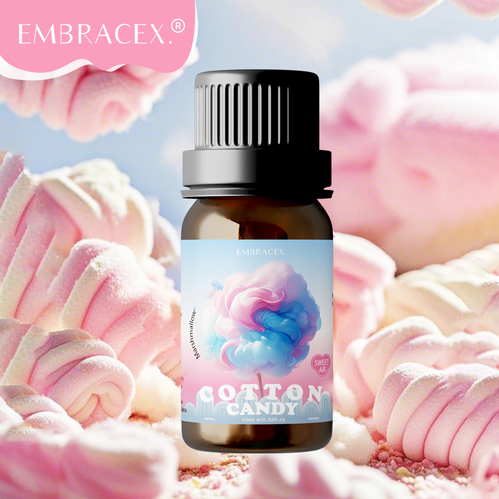 10ml Marshmallow/Cotton Candy  - Perfume Fragrance Essence recension och pris