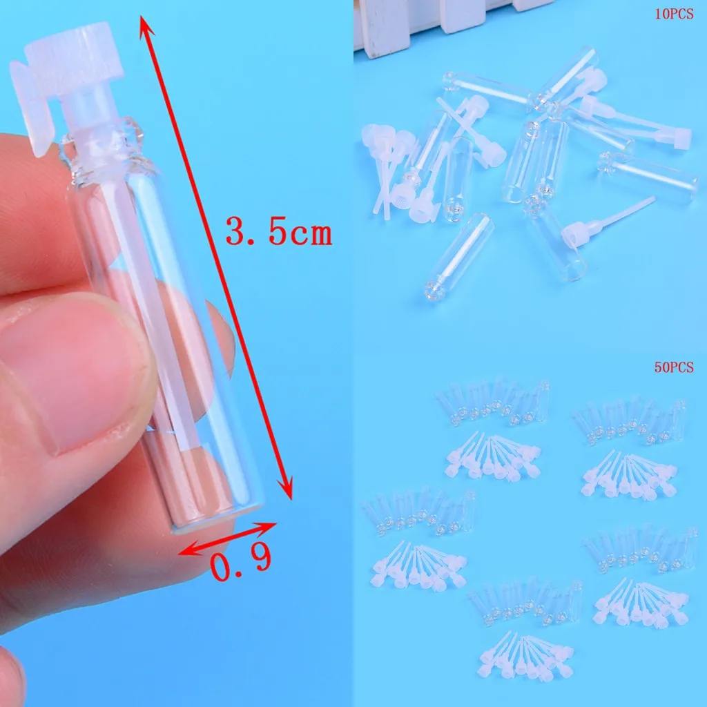 50PCS 1ml Portable Mini Glass  - Perfume Fragrance Lab recension och pris