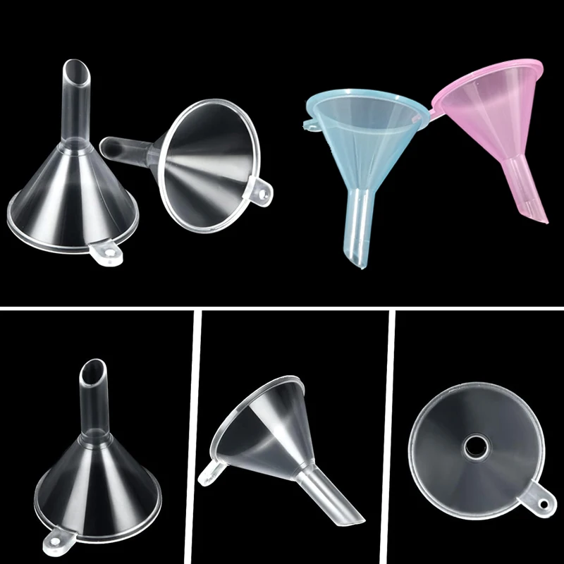 50Pcs Mini Clear Plastic Funne - Perfume Fragrance Lab recension och pris