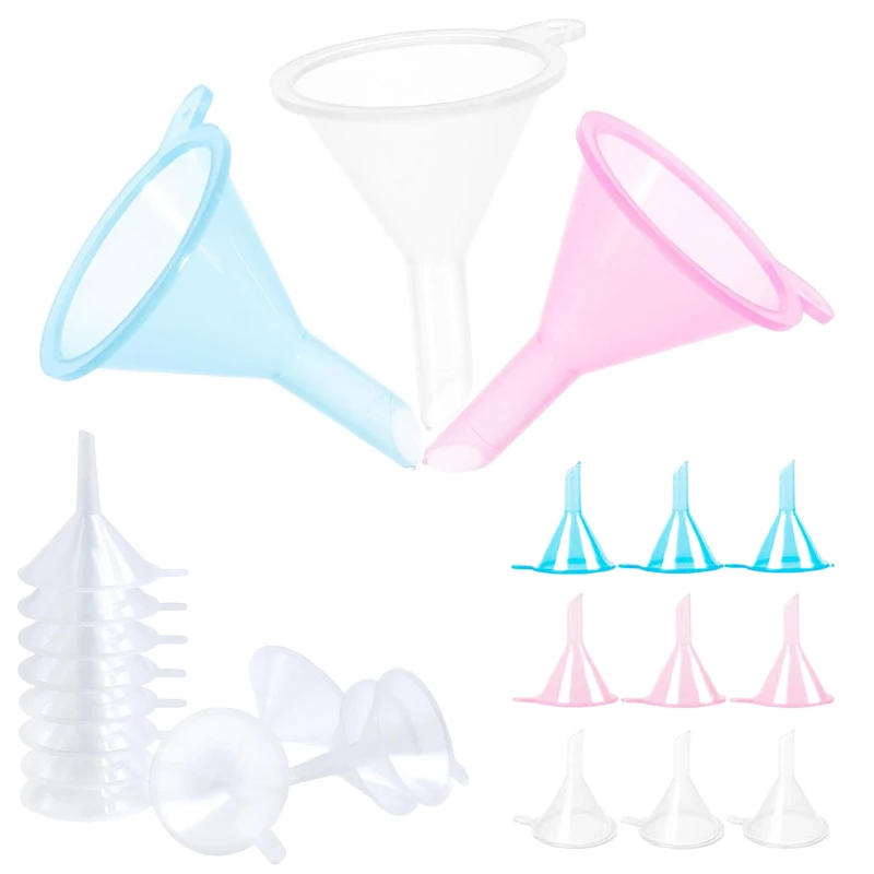 50Pcs Mini Clear Plastic Funne - Perfume Fragrance Lab recension och pris