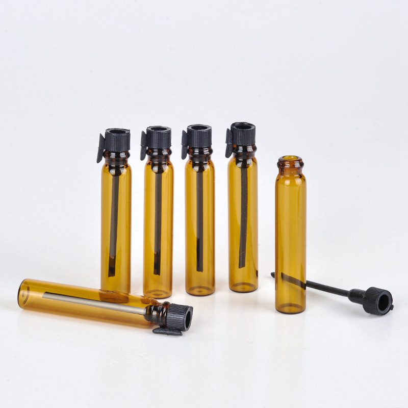 100pcs 1/2ml Empty Mini Amber  - Perfume Fragrance Lab recension och pris