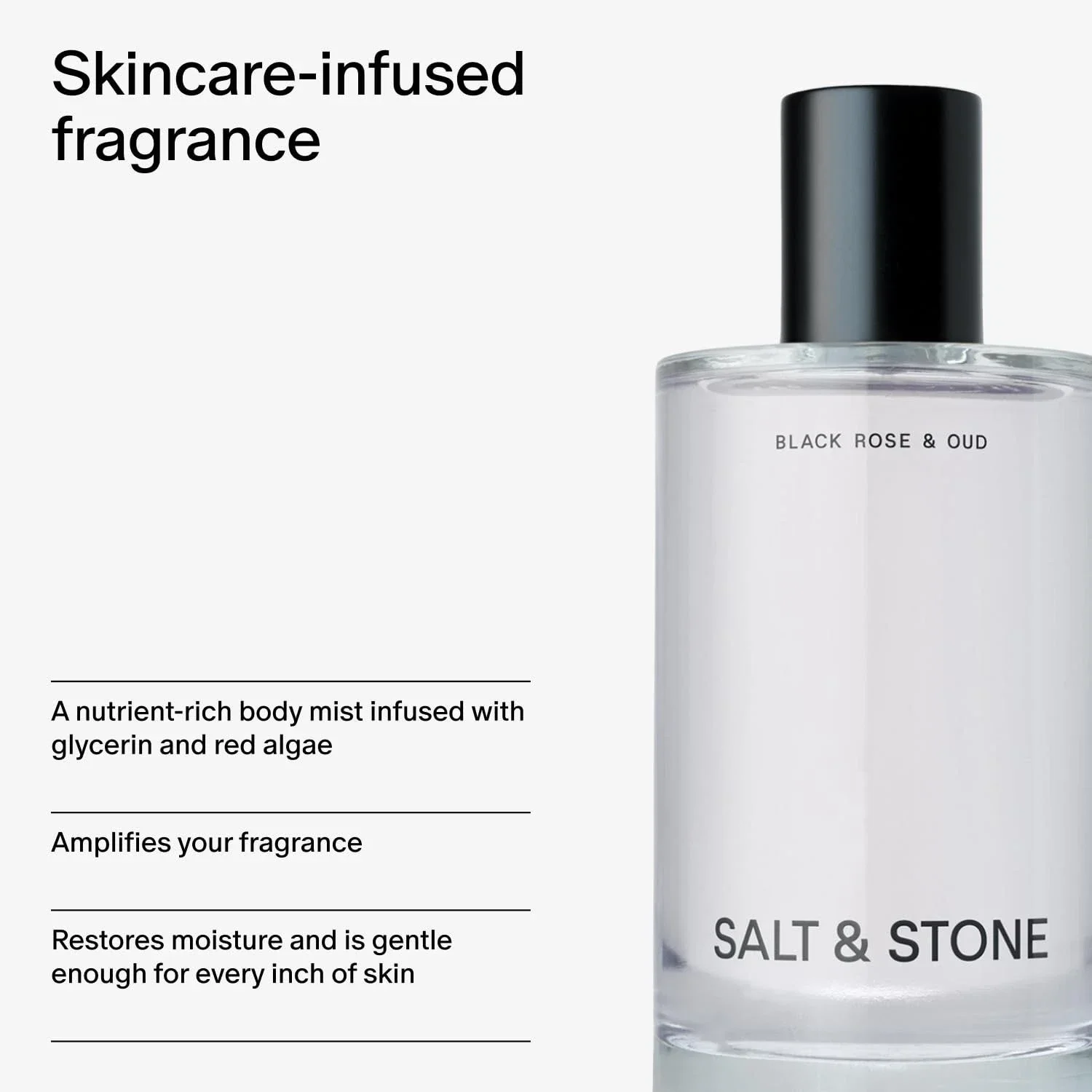SALT & STONE Black Rose & Oud  - Women'S Perfume Rose Fragrance recension och pris