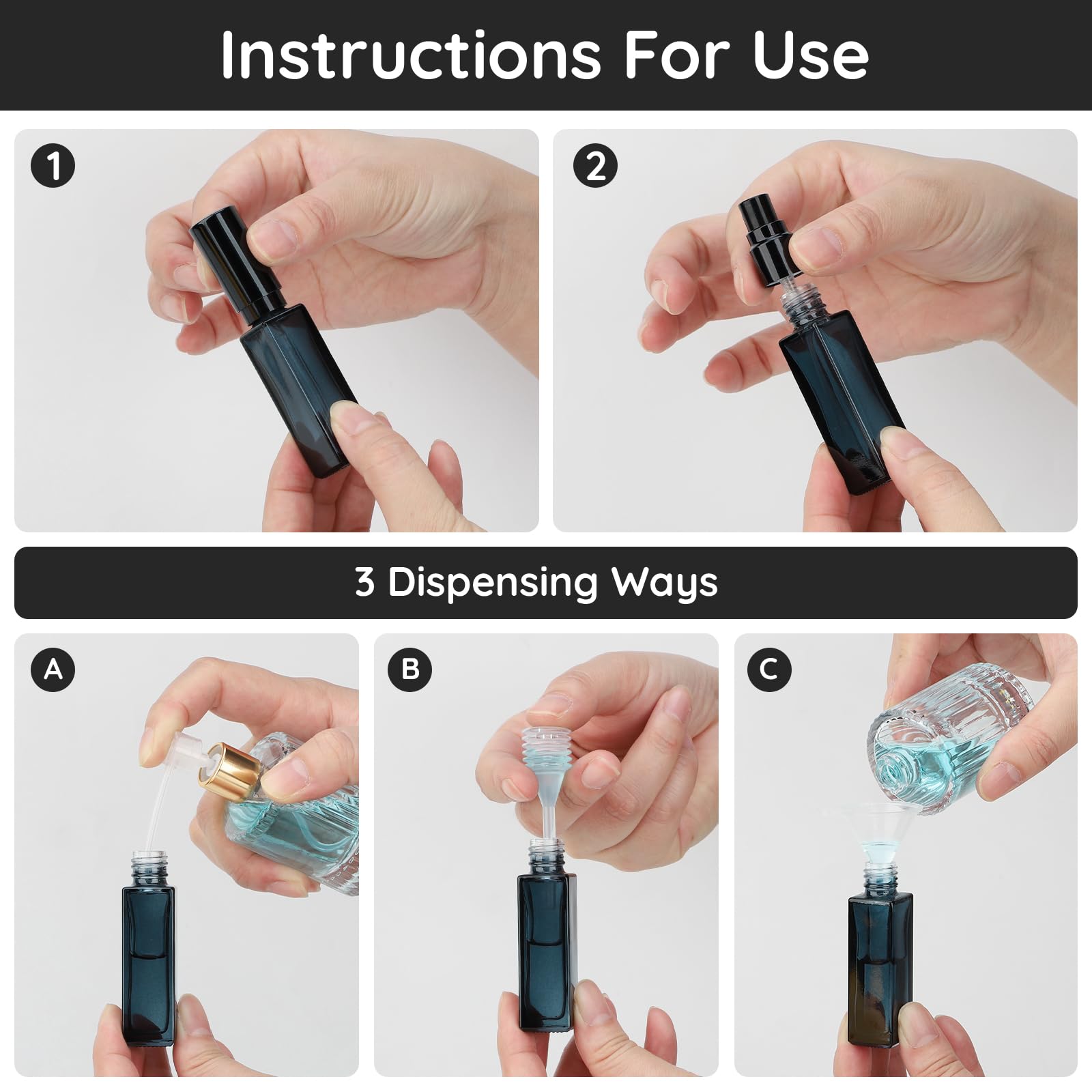 10pcs Perfume Bottle Spray Emp - Perfume Fragrance Mist recension och pris