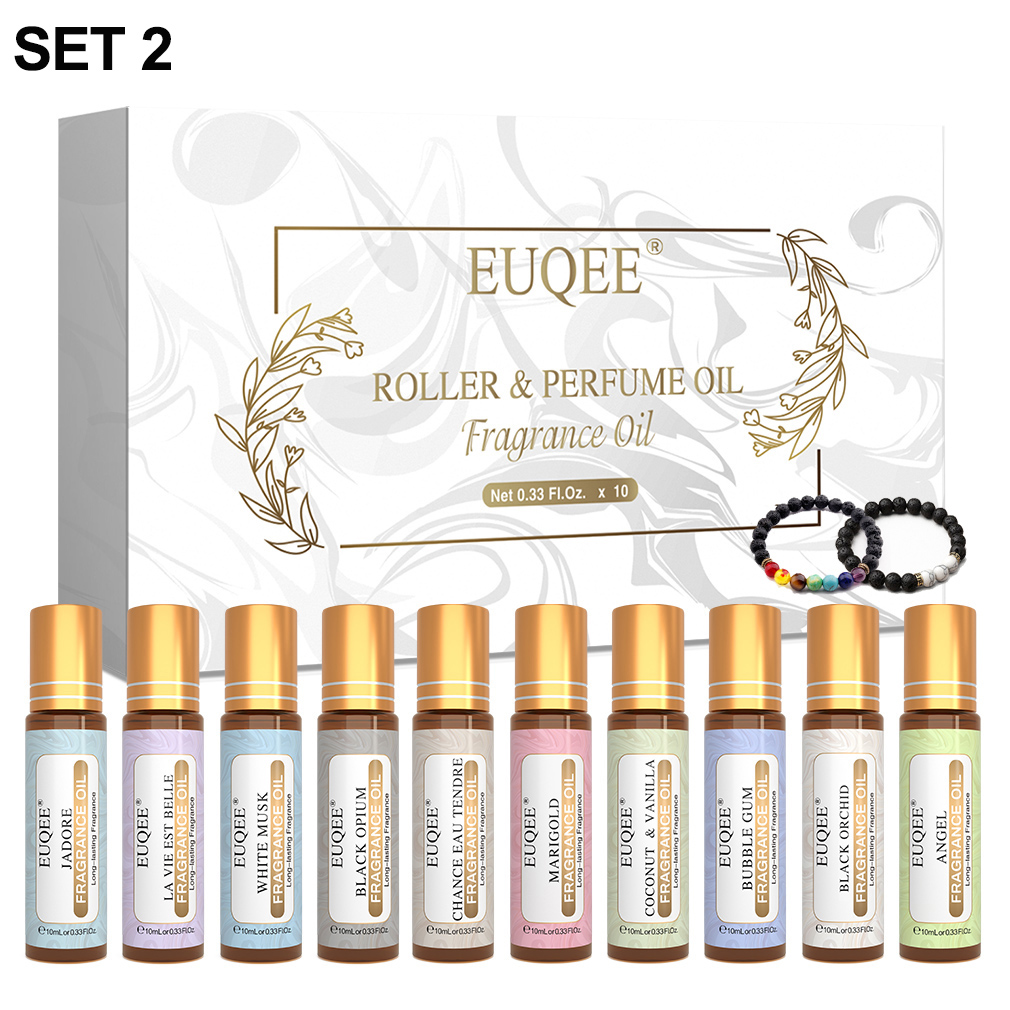 EUQEE 10PCS Fragrance Oils Set - Musk White Oil recension och pris