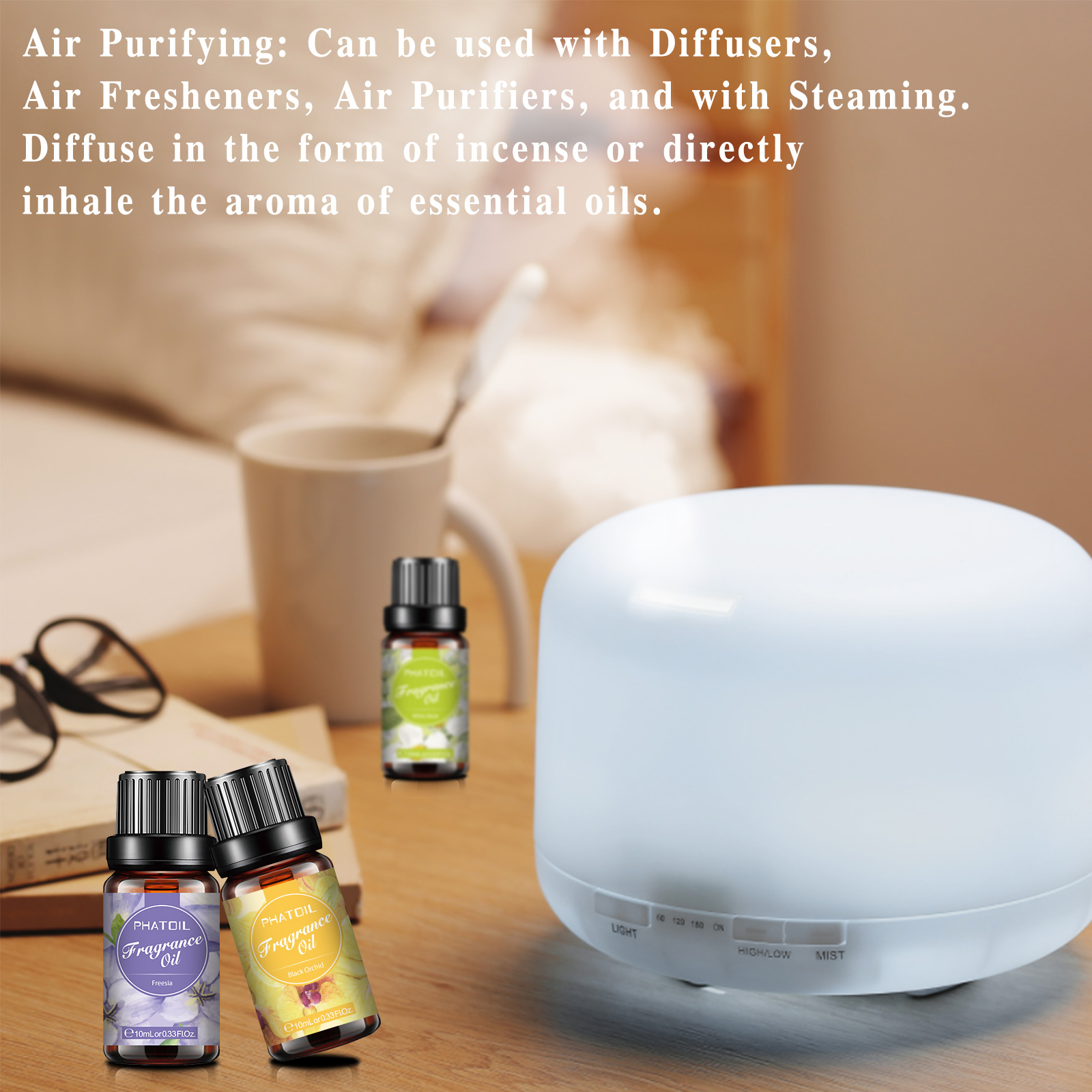 PHATOIL 10ml Essential Oils Se - Musk White Oil recension och pris