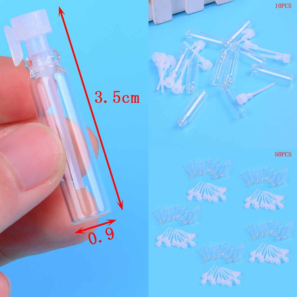 50PCS 1ml Mini Glass Perfume S - Perfume Fragrance Lab recension och pris