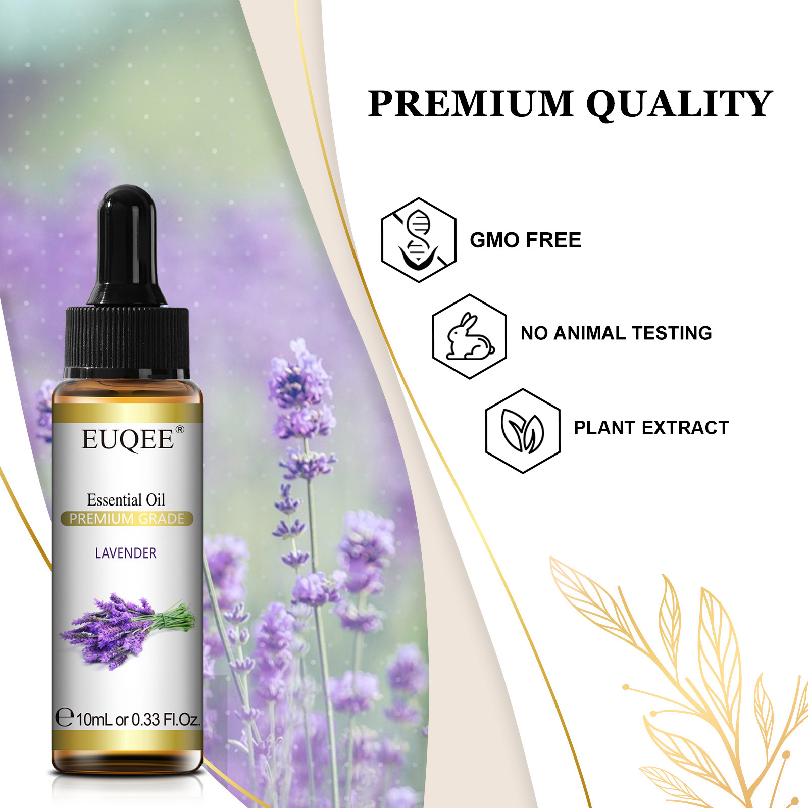 EUQEE 10ml Pure Natural Essent - Perfume Fragrance Essence recension och pris