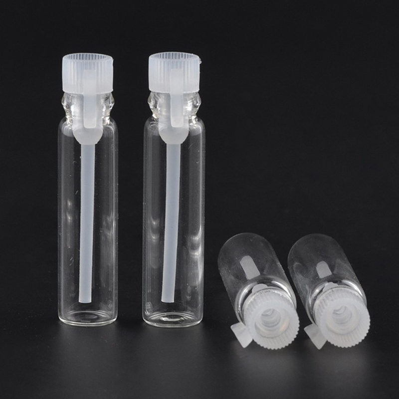 10pcs 1/2/3ml Empty Clear Glas - Perfume Fragrance Lab recension och pris