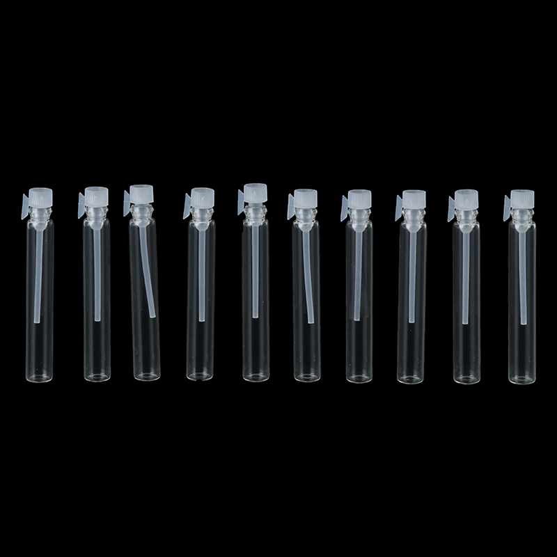 10pcs 1/2/3ml Empty Clear Glas - Perfume Fragrance Lab recension och pris