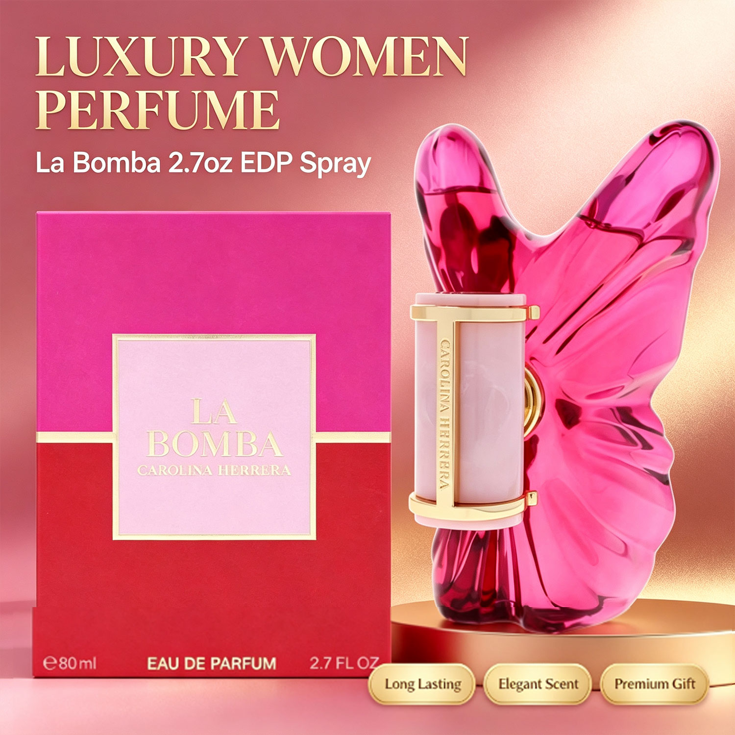 Carolina Herrera La Bomba Eau  - Perfume La Fragrance recension och pris