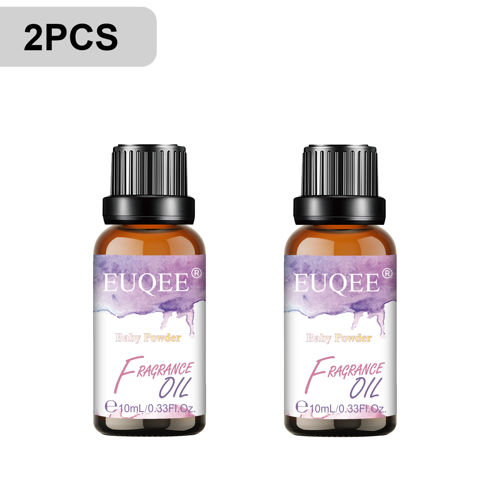 EUQEE 2 Bottles 10ml Aromather - Musk White Oil recension och pris