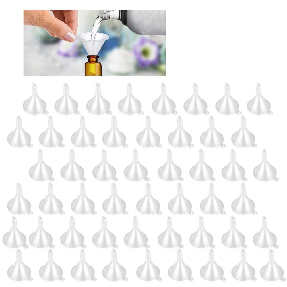 50 Pcs Mini Clear Plastic Bott - Perfume Fragrance Lab recension och pris