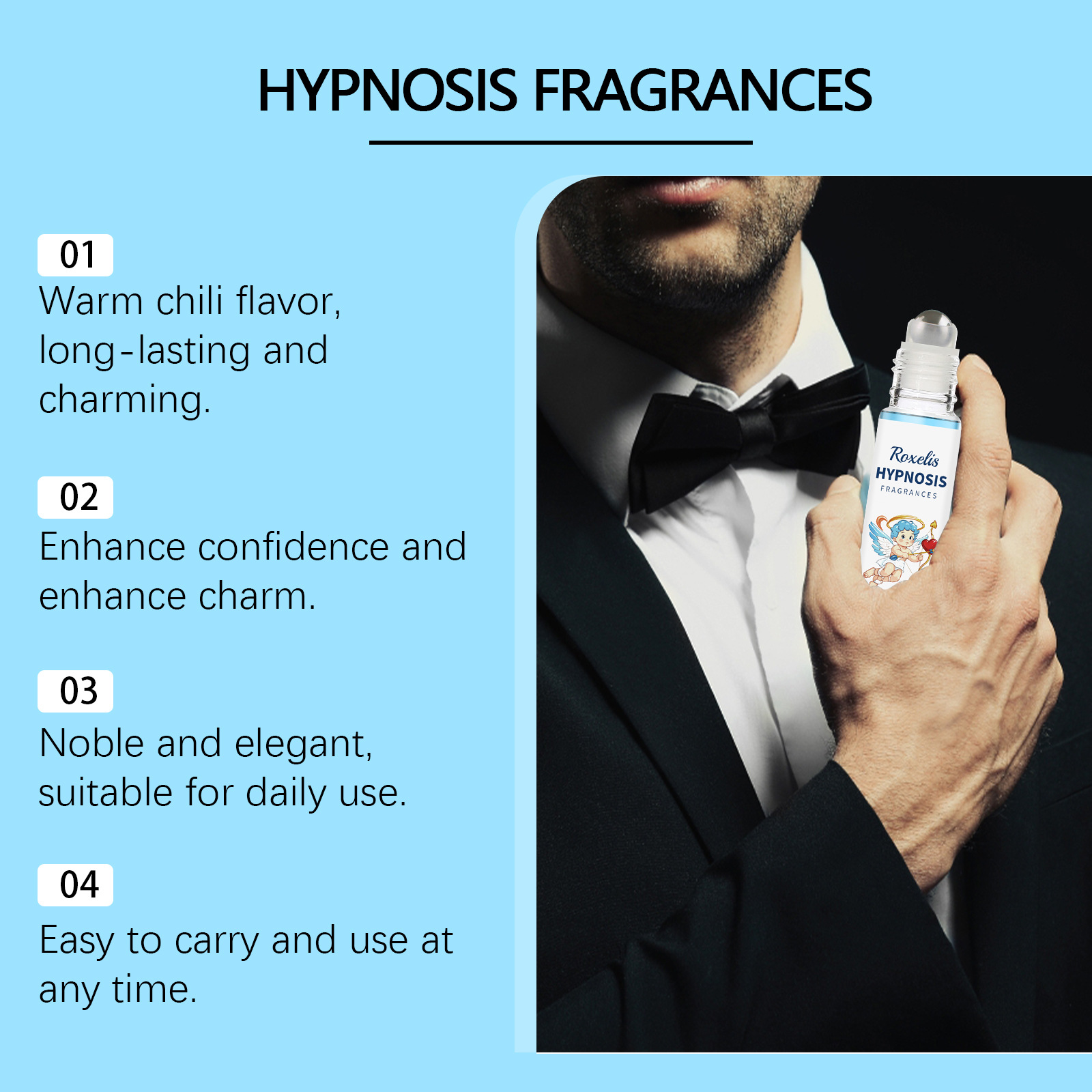 Men's Pheromone Perfume, Fresh - Perfume Fragrance Enhancer recension och pris
